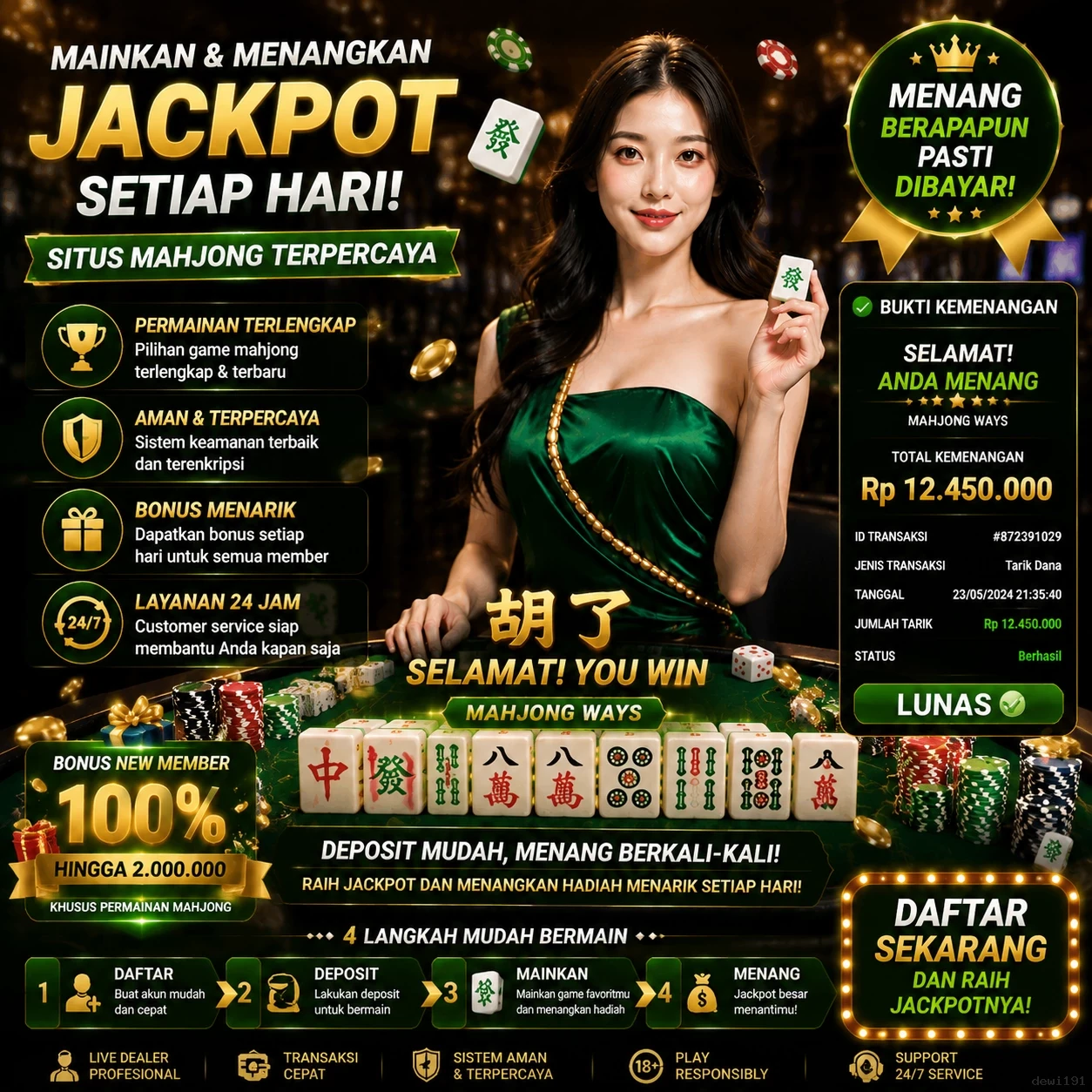 Panduan Pasang dewi191 APK di Android